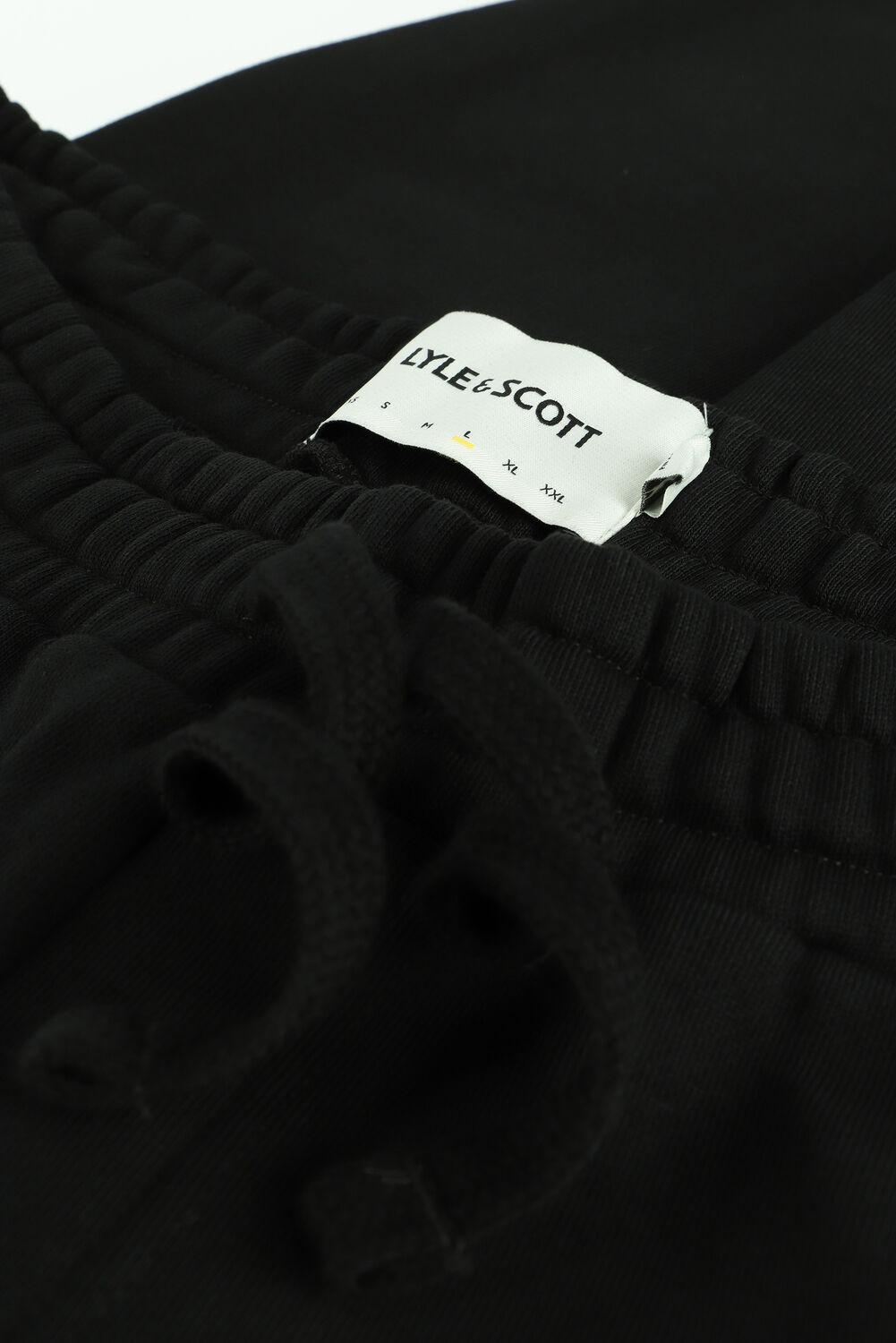 Zwarte LYLE & SCOTT Joggingbroek POCKET SWEATPANTS - large