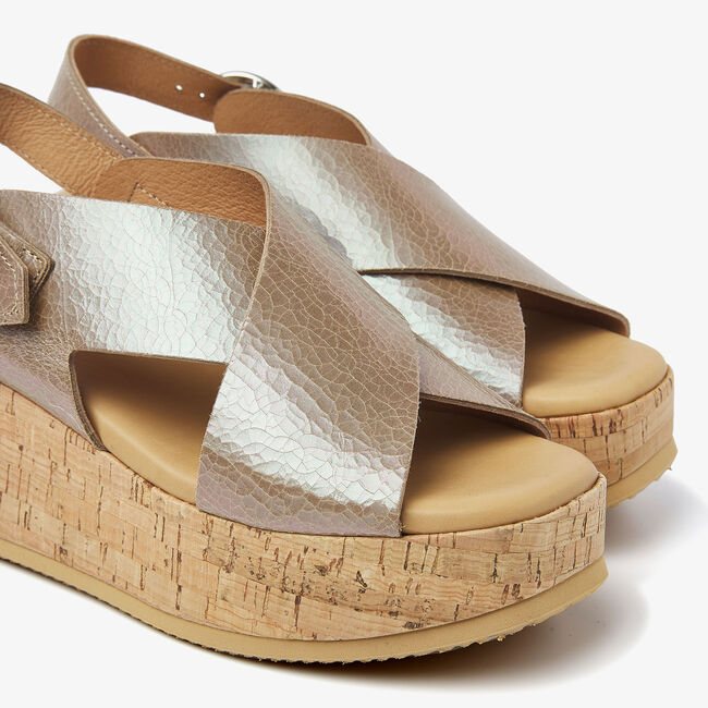 Bruine VIA VAI Sandalen SISSEL RAISE - large