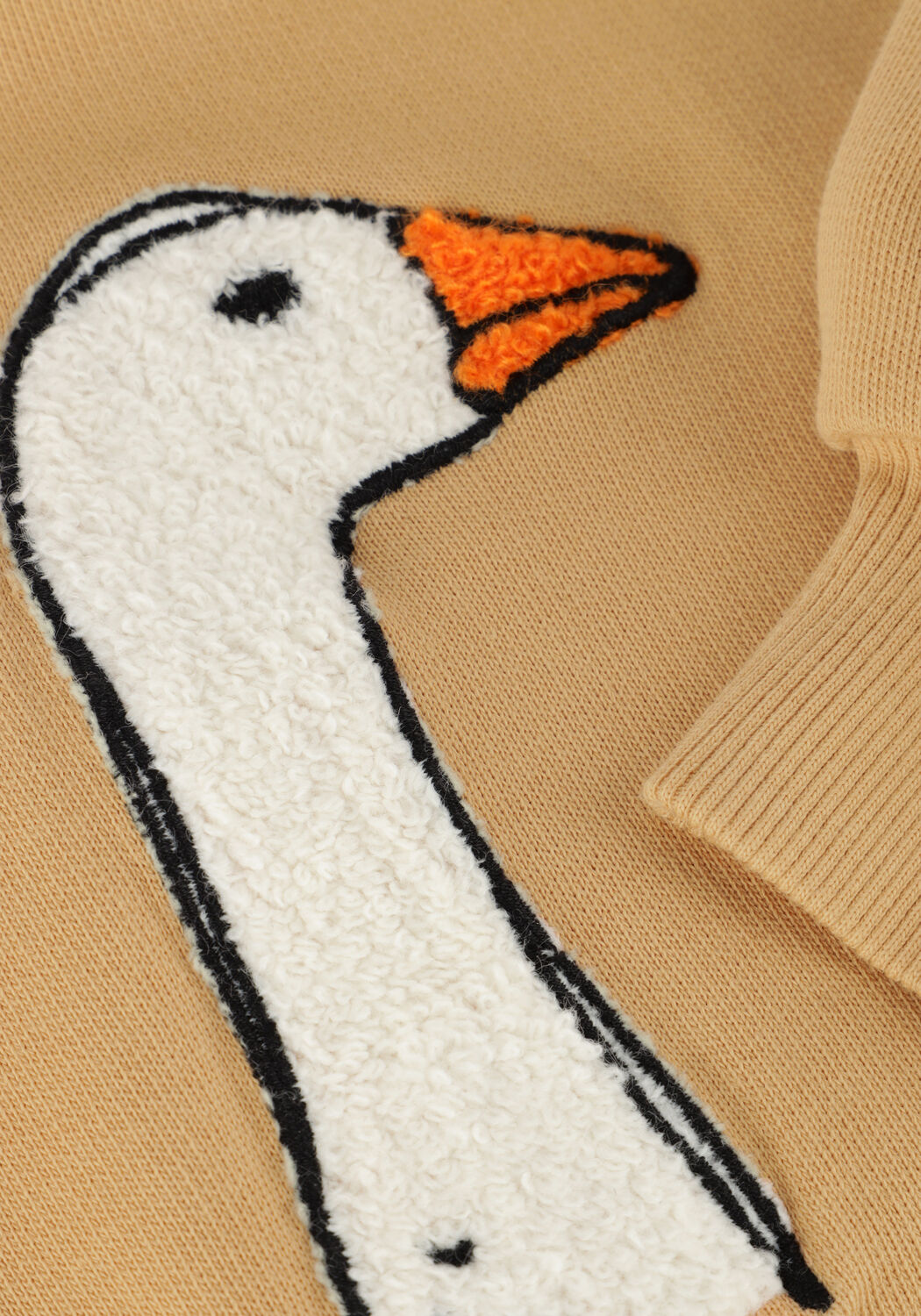 Beige Sproet & Sprout Sweater RAGLAN SWEATSHIRT GOOSE - large