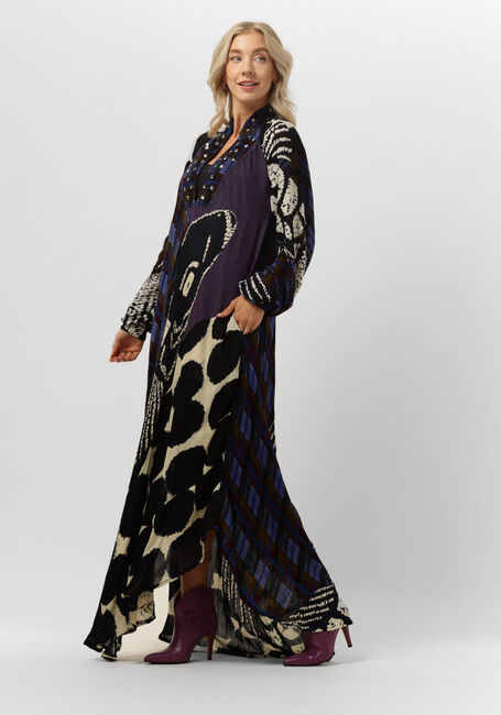 Donkerblauwe MES DEMOISELLES Maxi jurk SYRIUS - large