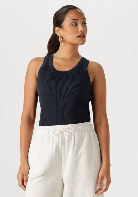 Donkerblauwe WITHBLACK Top WBLLEWIS TANK TOP - large