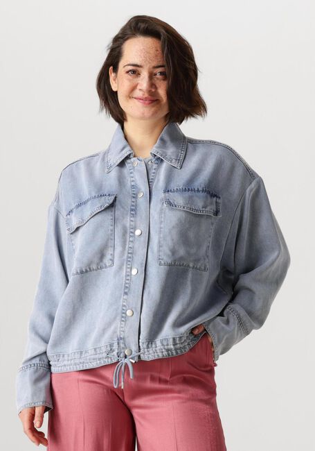 AAIKO Veste en jean KARIE TENCEL TEN 549 Bleu clair - large