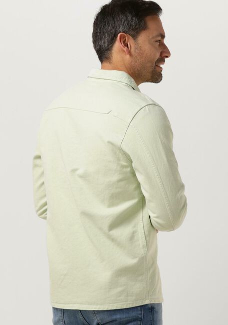 Groene PUREWHITE Overshirt TWILL OVERSHIRT WITH BIG POCKET AT CHEST - large