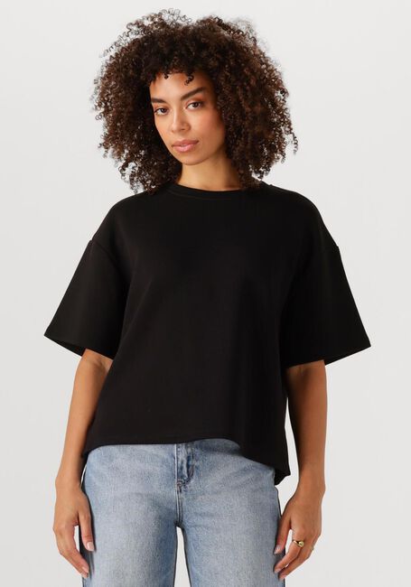 Zwarte OBJECT Trui OBJANDREA RE 2/4 T-SHIRT - large