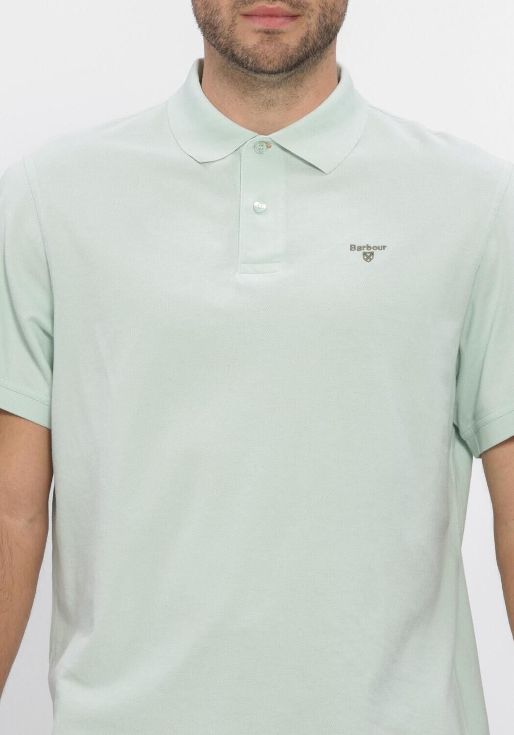 Blauwe BARBOUR Polo LIGHTWEIGHT SPORTS POLO SHIRT - large