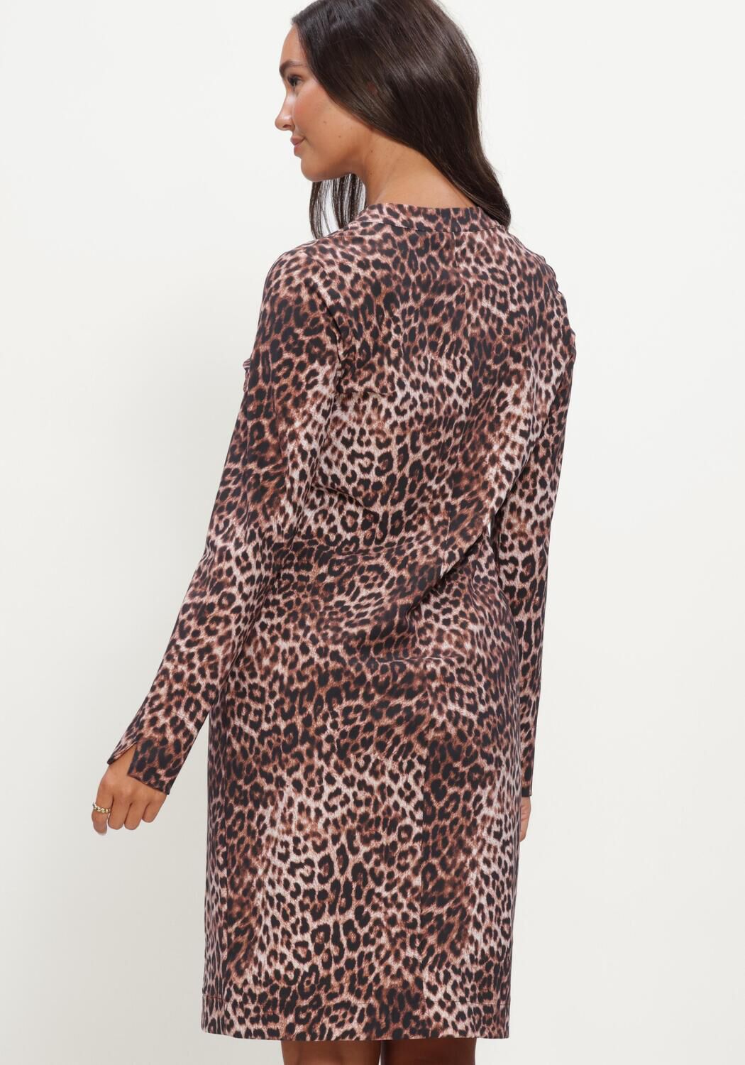 STUDIO ANNELOES Simplicity leopard dress Robes en multicolore - large