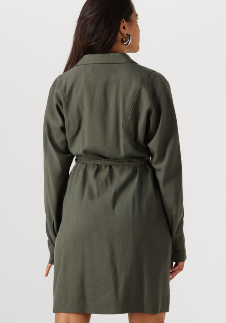 ANOTHER LABEL Mini robe JONI DRESS L/S Olive - large