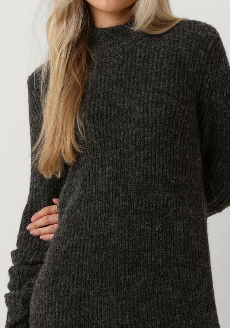 VANILIA Robe midi WOOL MAXI DRESS en gris - large