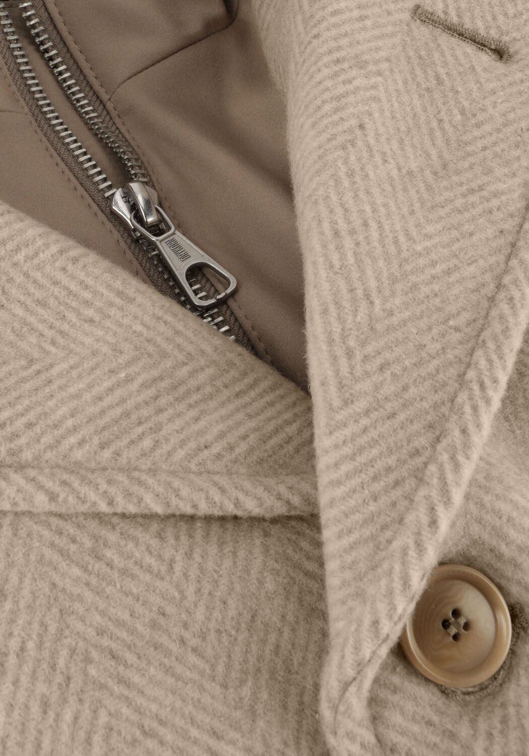 Beige DRYKORN Mantel SKARO - large