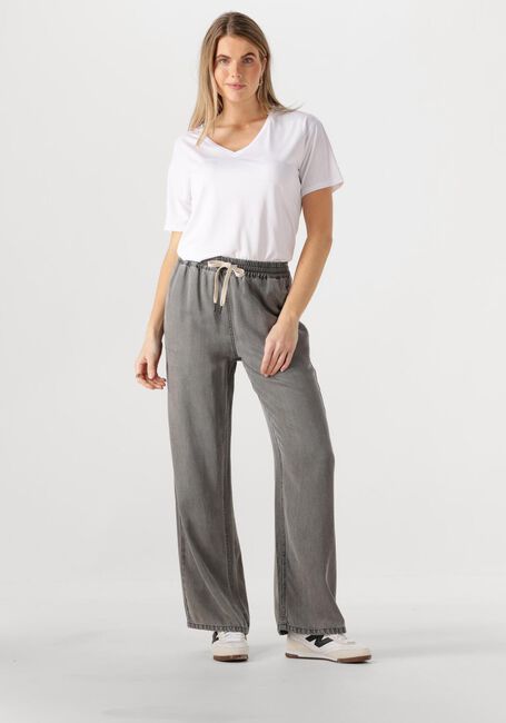 OBJECT T-shirt OBJANNIE RE S/S V-NECK TOP en blanc - large