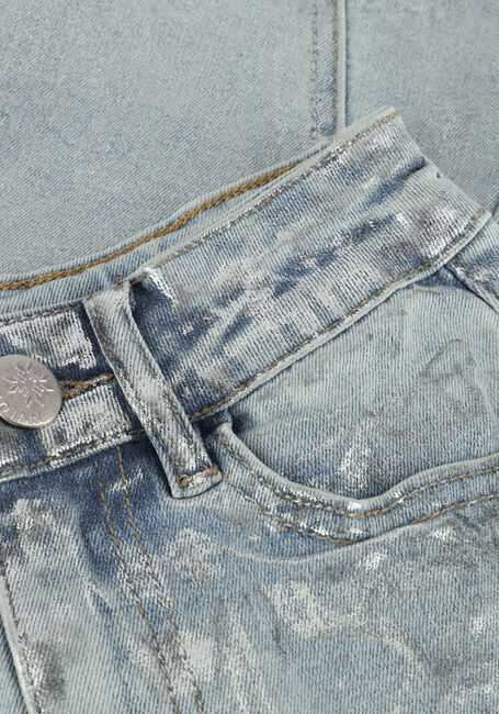 INDIAN BLUE JEANS Jupe midi LONG DENIM SKIRT SILVER en argent - large