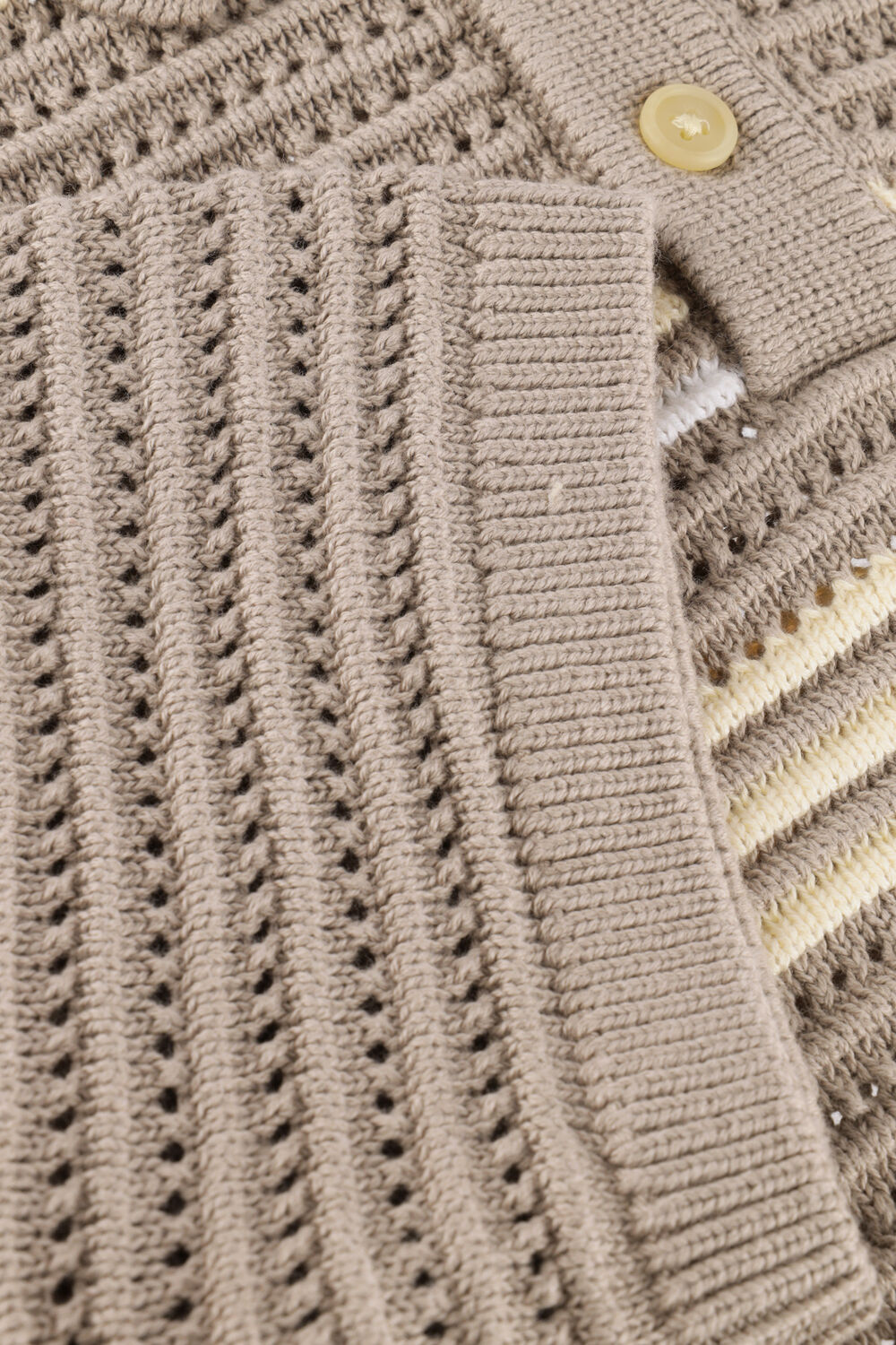 LEVI'S Polo LAGUNA SWEATER POLO en beige - large