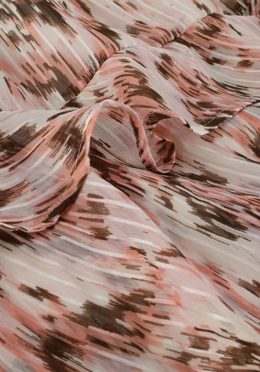 NEO NOIR Mini robe DENNIE DISTRESS AZTEC DRESS Blanc - large