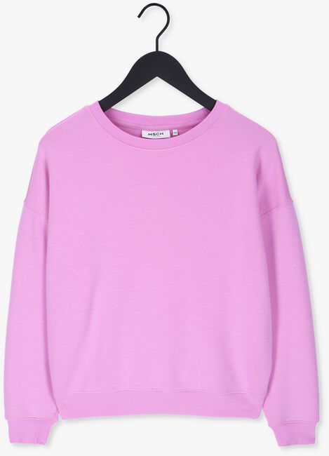 Paarse MSCH COPENHAGEN Sweater IMA Q SWEATSHIRT - large