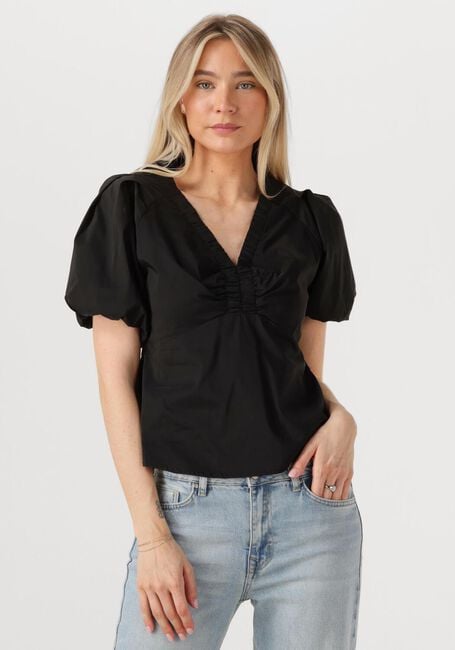 NEO NOIR IRINA POPLIN BLOUSE Blouses en noir - large