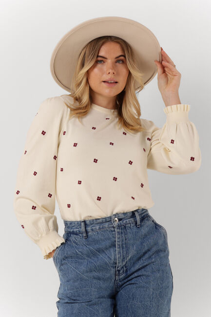 Gebroken wit FABIENNE CHAPOT Trui HOLLY PULLOVER 188 - large