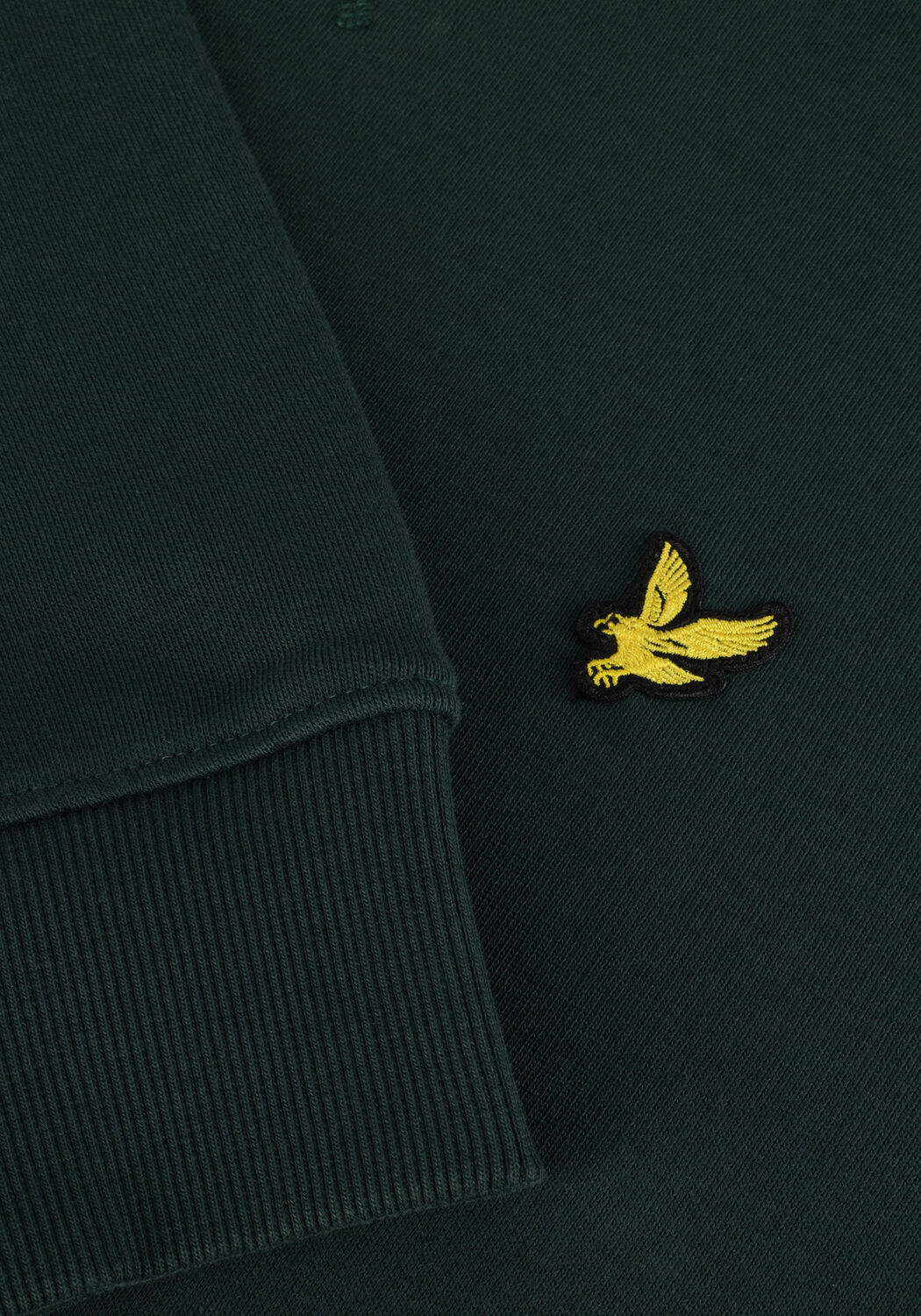 Groene LYLE & SCOTT Trui CREW NECK - large