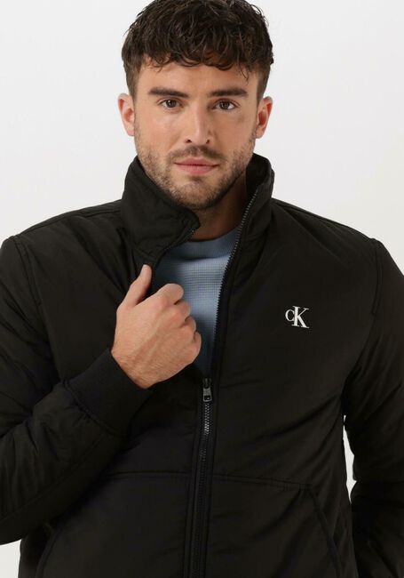 CALVIN KLEIN Jack PADDED HARRINGON JACKET en noir - large