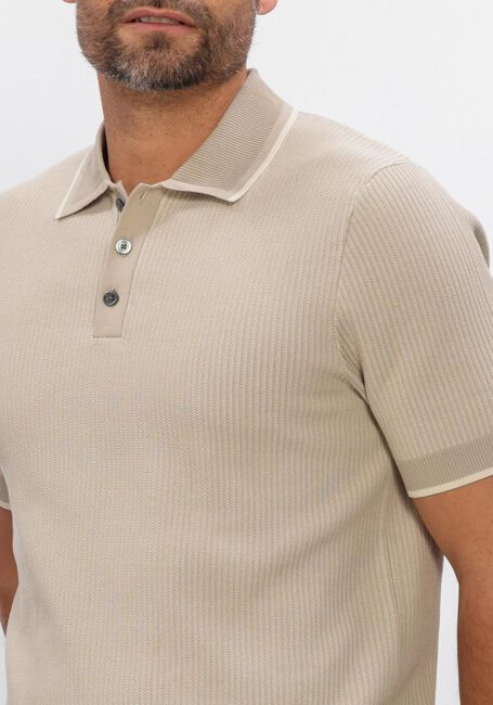 PROFUOMO Polo POLO SS COTTON SILK en beige - large