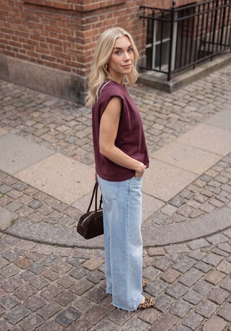Blauwe CATWALK JUNKIE Wide jeans LOOSE FIT JEANS - large