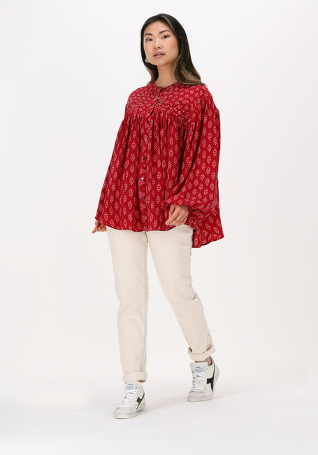 Rode SISSEL EDELBO  DOLLY SILK SHIRT - large