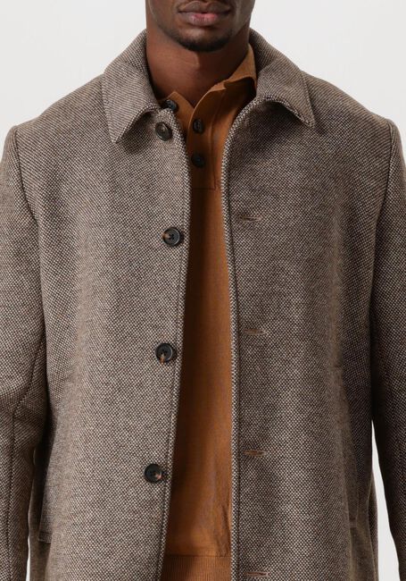 SELECTED HOMME Manteau SLHARCHIVE CAR COAT en beige - large