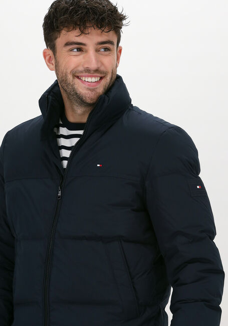 TOMMY HILFIGER Veste matelassé HILFIGER DOWN STAND COLLAR JKT Bleu foncé - large