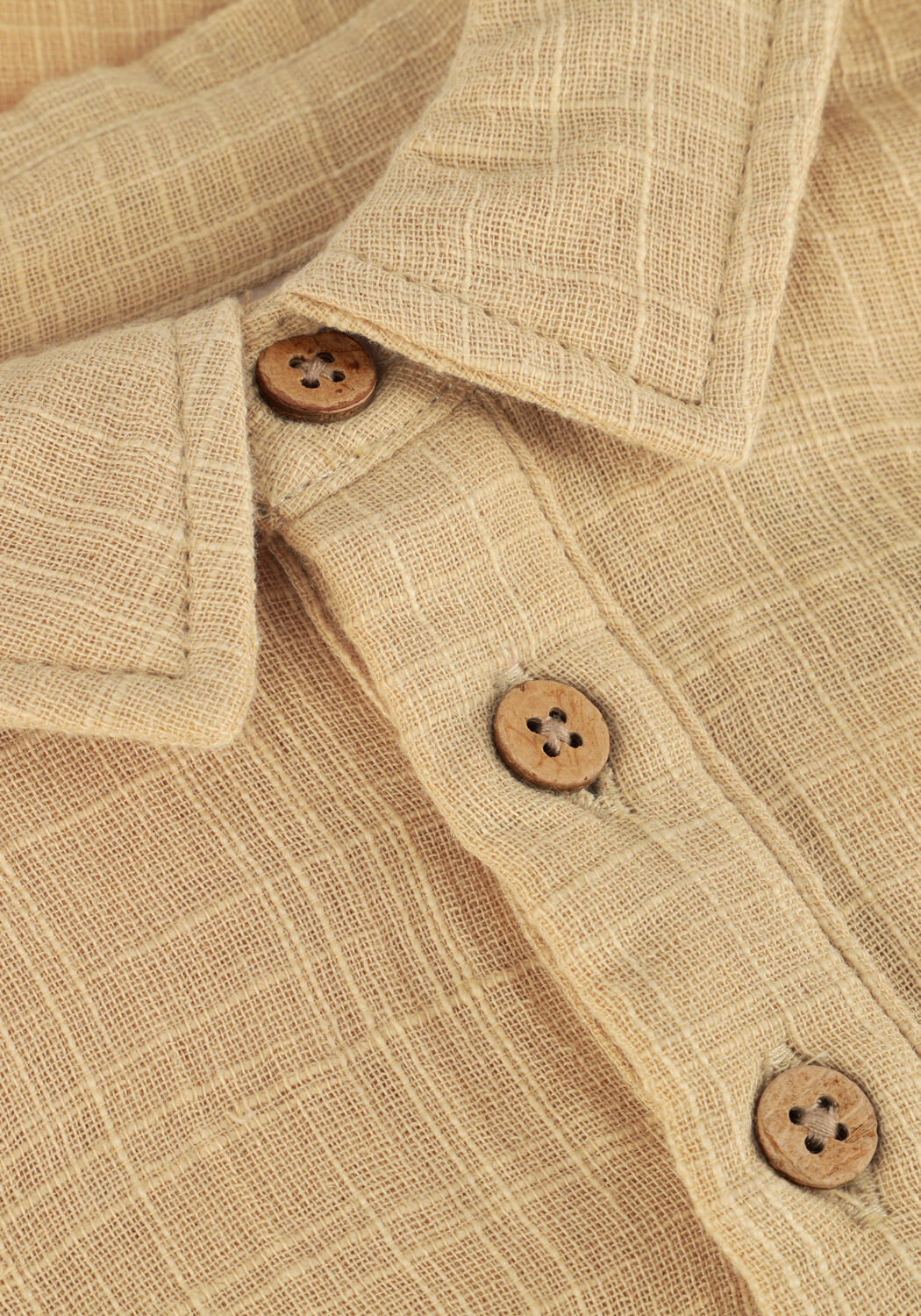 LIL' ATELIER Chemise d&eacute;contract&eacute; NMMDAWSON SS LOOSE SHIRT LIL en beige - large