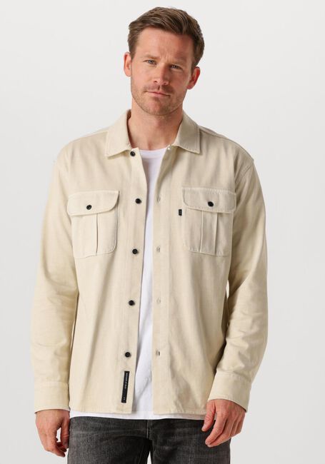 BUTCHER OF BLUE Surchemise PHIL JERSEY OVERSHIRT en beige - large