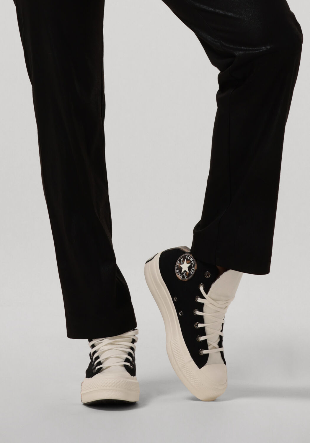 Zwarte CONVERSE Sneakers CHUCK TAYLOR ALL STAR LIFT PLATFORM TORTOISED - large