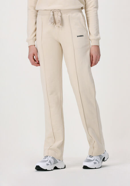 modder klap Maestro Ecru SHABBIES Joggingbroek SHC0005 STRAIGHT LEG SWEATPANTS | Omoda