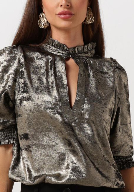EST'SEVEN ELISE BLOUSE Blouses en or - large