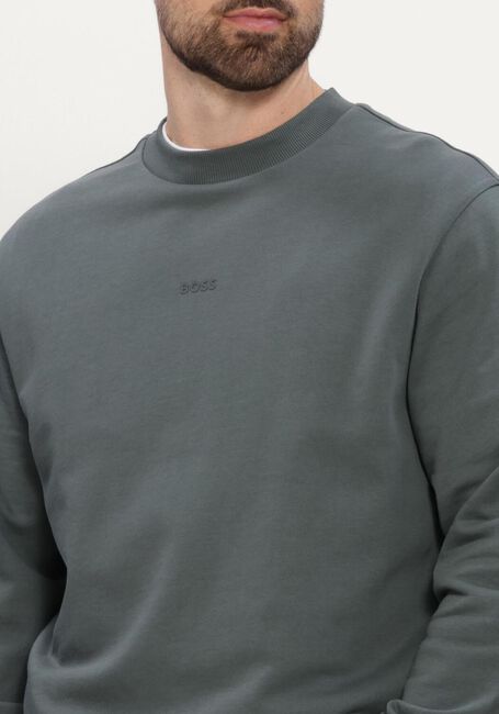 BOSS ORANGE Chandail WESMALLCREW en vert - large