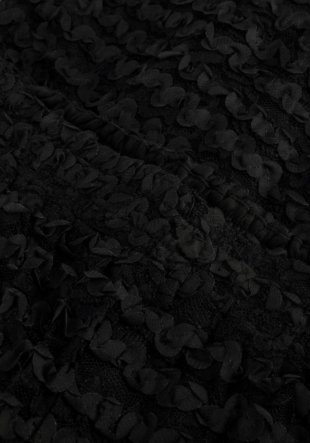 Zwarte STUDIO AMAYA Wijde broek GLACE - large