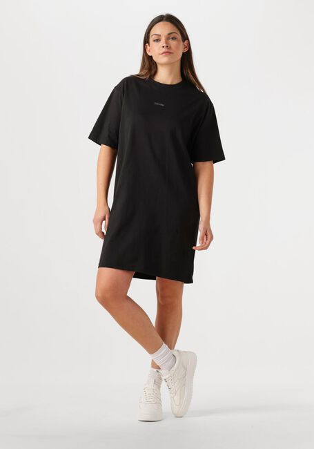 Zwarte CALVIN KLEIN Mini jurk PLACED INST TEE DRESS - large