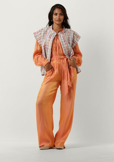 STUDIO AMAYA Pantalon large CARMEN en orange - large