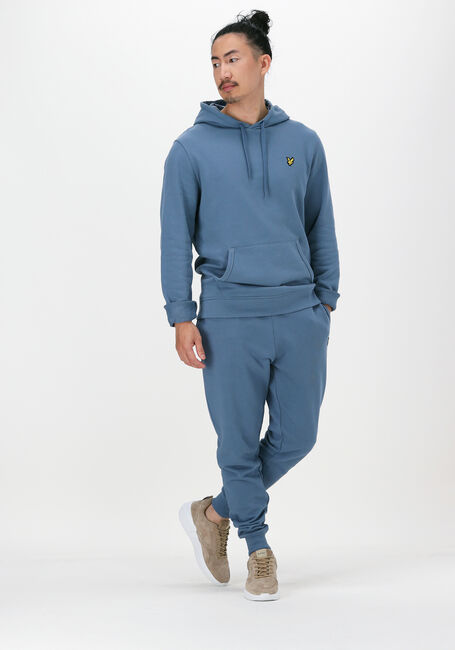 Blauwe LYLE & SCOTT Truien/vesten PULLOVER HOODIE - large