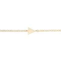 ALLTHELUCKINTHEWORLD Bracelet ELEMENTS BRACELET TRIANGLE SOL en or - medium