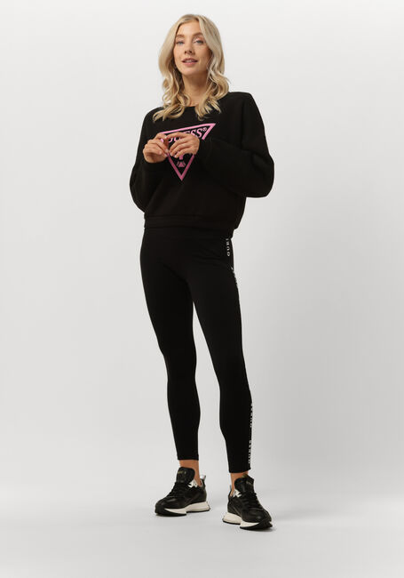 Zwarte GUESS Joggingbroek ALINE LEGGINGS 4/4 ECO J. STR Zwarte GUESS Joggingbroek ALINE LEGGINGS 4/4 ECO J. STR - large