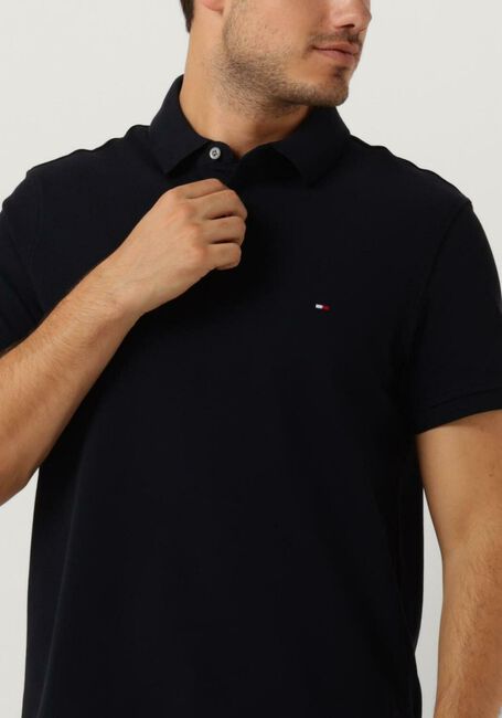 Donkerblauwe TOMMY HILFIGER Polo CORE 1985 SLIM POLO - large