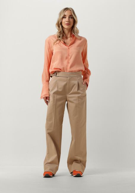 Oranje VANILIA  LYOCELL VISCOSE SHIRT - large