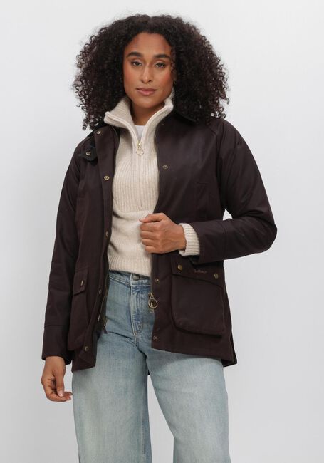 Bruine BARBOUR Jack ACORN WAX JACKET - large
