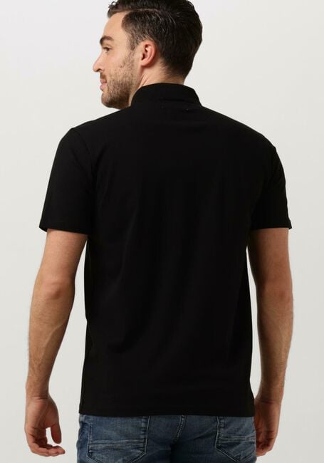 PURE PATH Polo PURE LOGO POLO WITH CHEST PRINT en noir - large