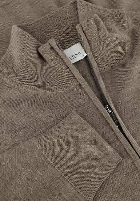 Groene PROFUOMO Trui PULLOVER HALF ZIP Groene PROFUOMO Trui PULLOVER HALF ZIP - large