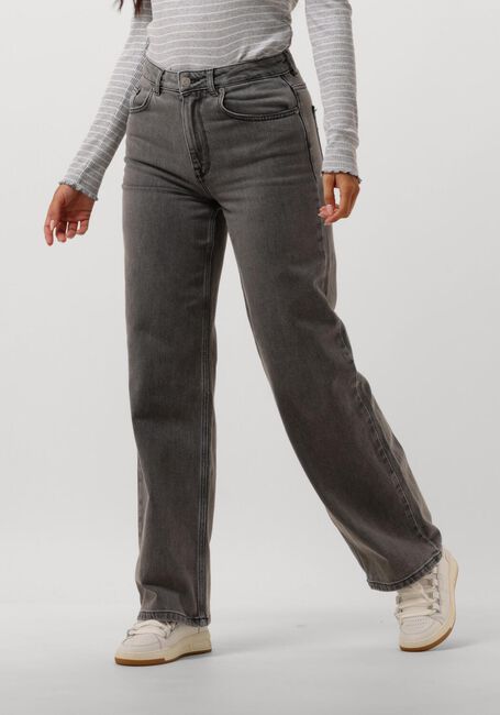 SELECTED FEMME Wide jeans SLFALICE HW WID LONG ELOISE GRE JEA Gris clair - large