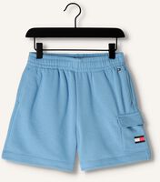 Lichtblauwe TOMMY HILFIGER Korte broek FUN LOGO SWEATSHORTS Lichtblauwe TOMMY HILFIGER Korte broek FUN LOGO SWEATSHORTS - medium