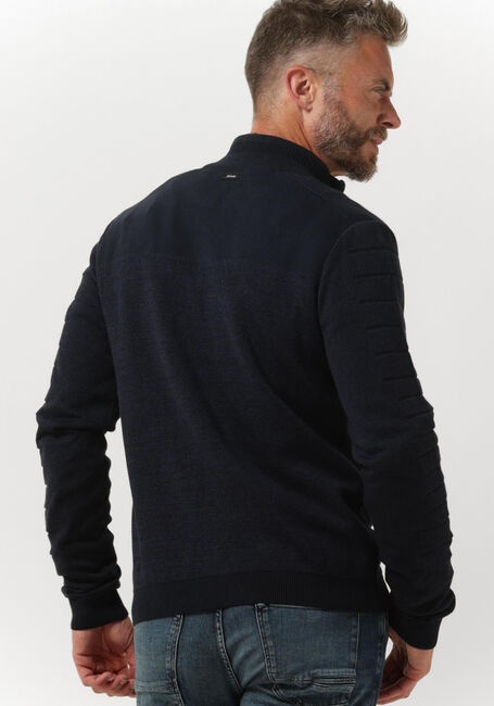 Donkerblauwe VANGUARD Vest ZIP JACKET COTTON BONDED - large