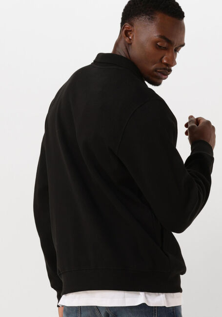 LACOSTE Pull REGULARE FIT HIGH NECK ZIPPED SWEATSHIRT en noir - large