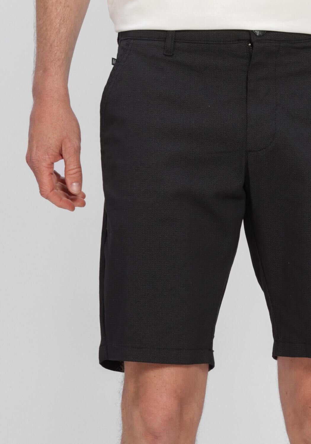 Zwarte MATINIQUE Casual overhemd MATHOMAS SHORT - large