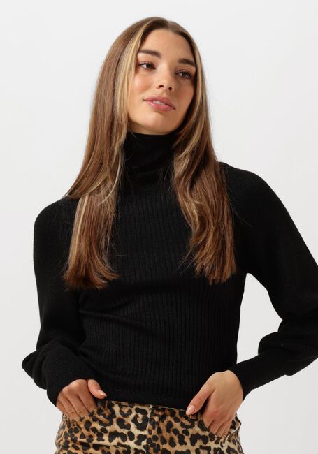 NUKUS Col roulé JESSICA PULLOVER LUREX en noir - large